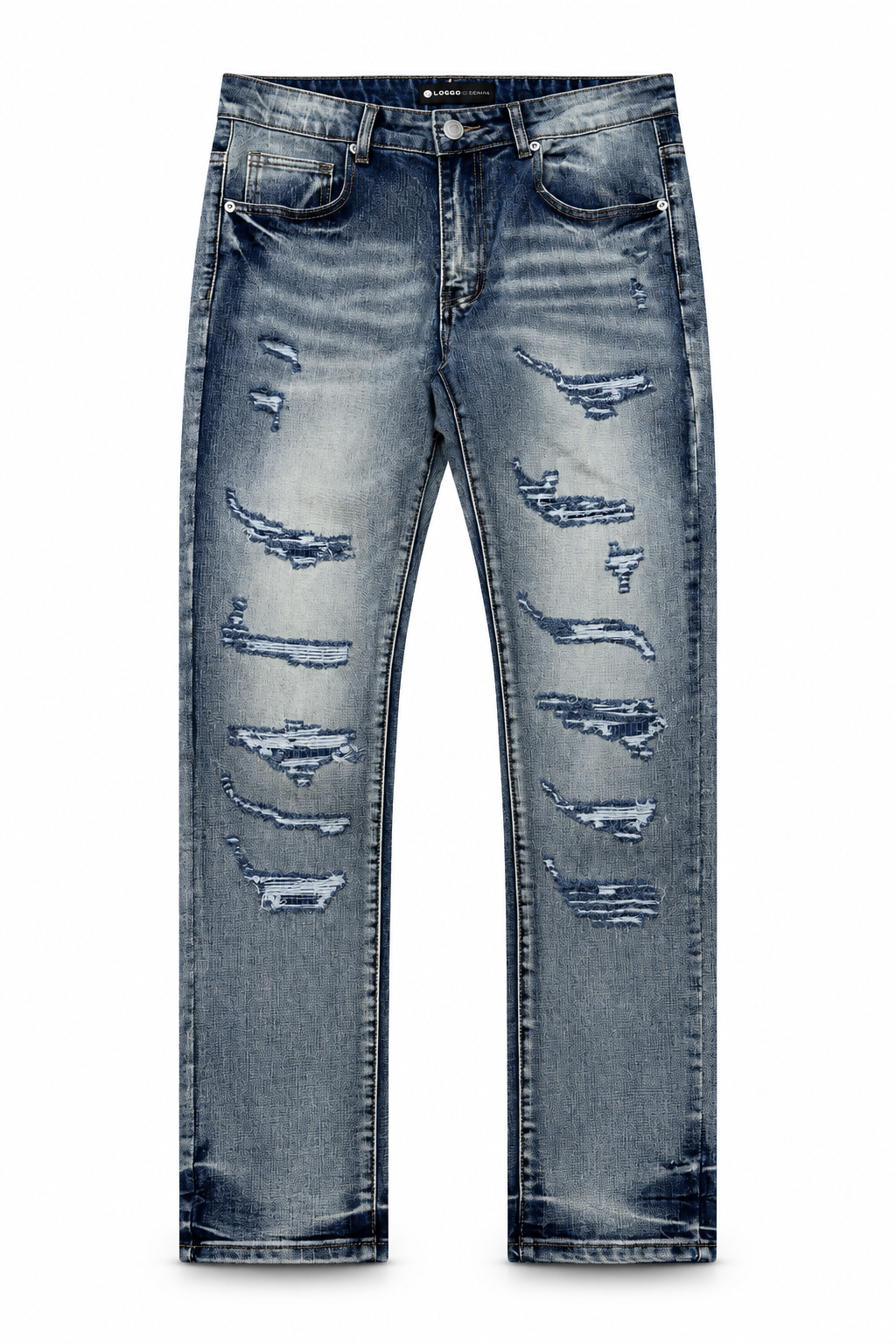 Jeans Logeqi Rasgado JH-99205