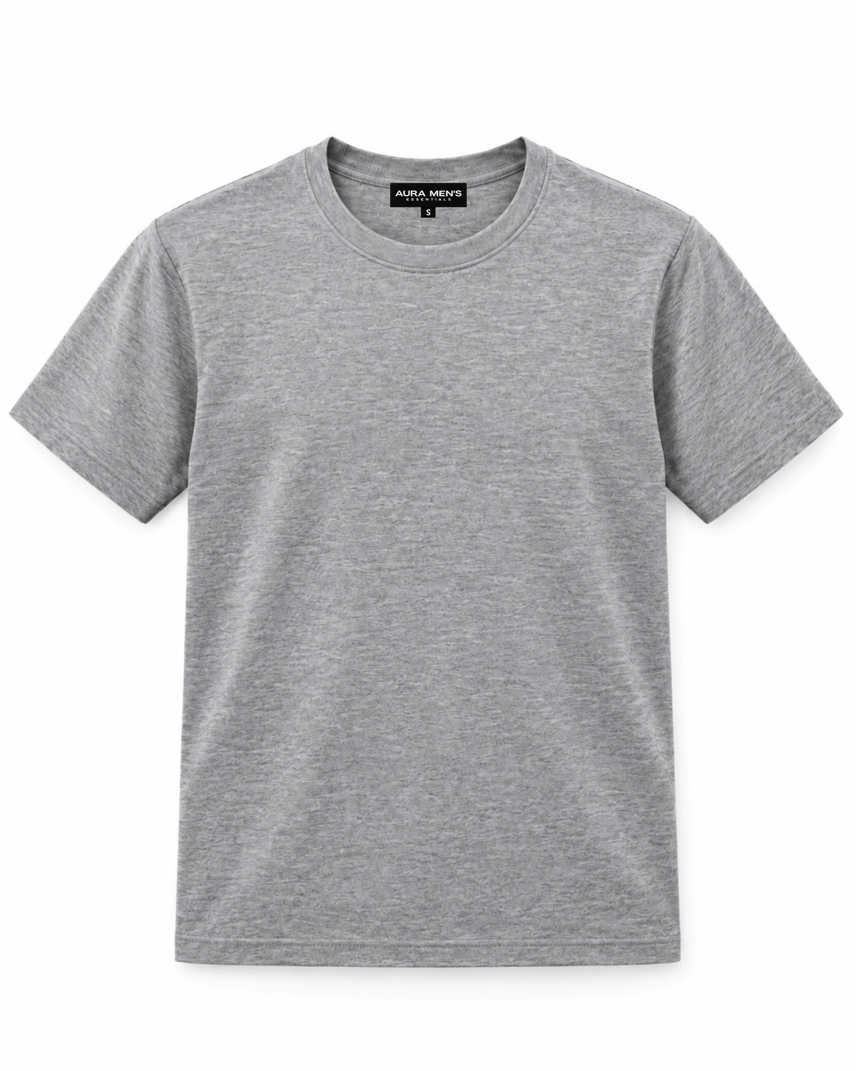 Polera Gris Jaspeado Regular Fit